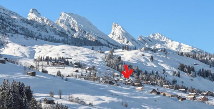 Beautiful Chalet On The Piste In Swiss Alps Alt St. Johann Екстериор снимка